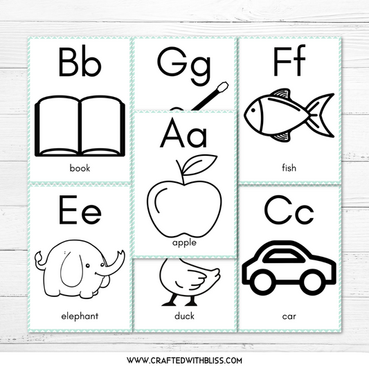 FREE Alphabet Coloring Worksheet Printable