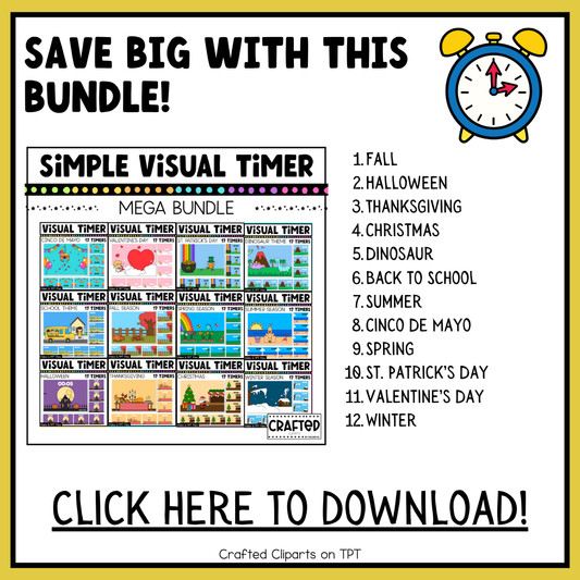 Back To School Visual Timer Classroom Management Tool Transition PPT Video