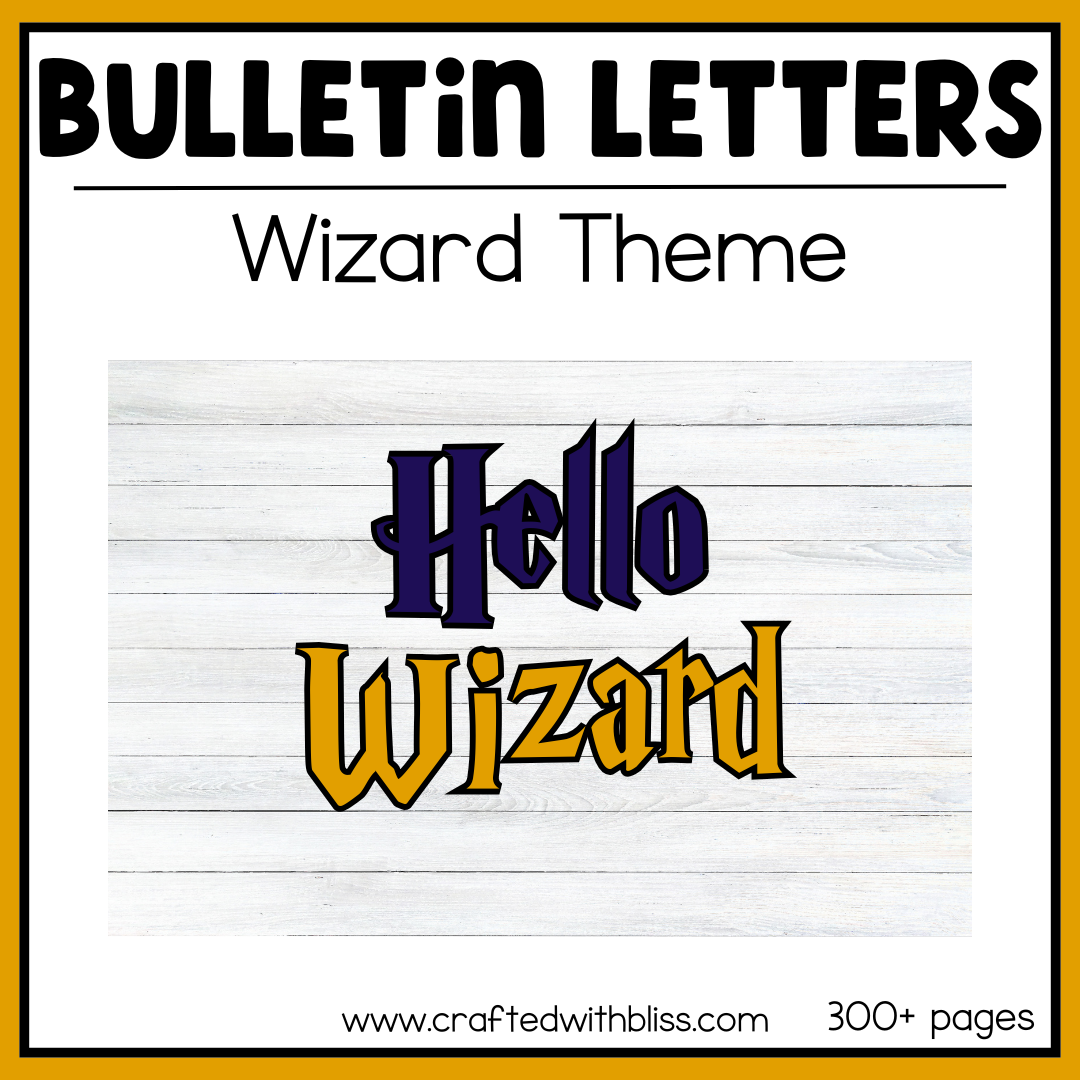 Wizard Bulletin Board Letters