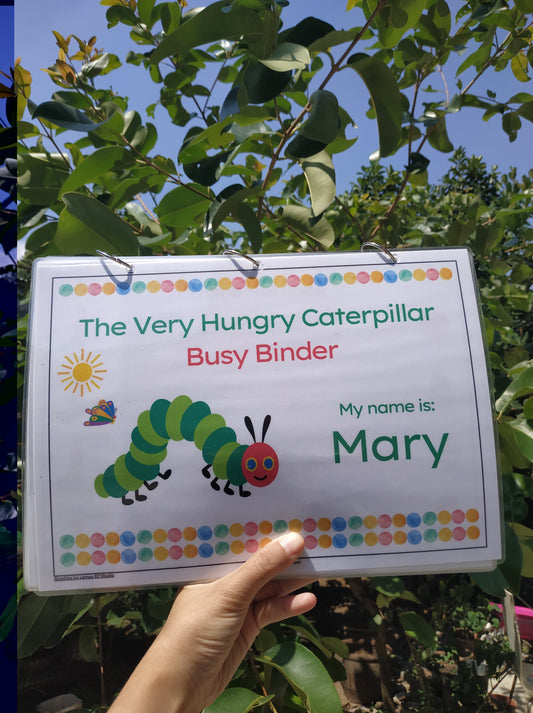 The Very Hungry Caterpillar Busy Book Binder