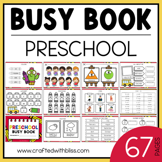 Preschool Busy Book
