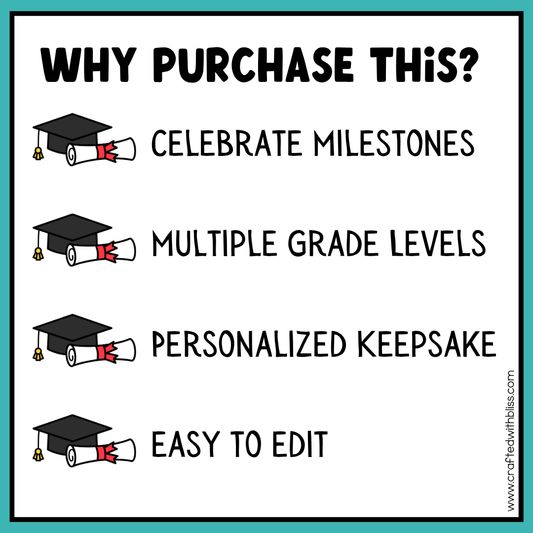 Graduation Kit Bundle Pre-K, Preschool & Kindergarten | End Of The Year