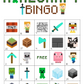 50 Minecraft Bingo Cards (5x5)