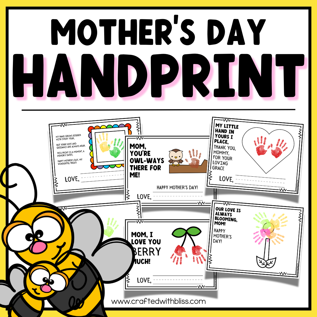 Mother's Day Handprint Keepsake Art