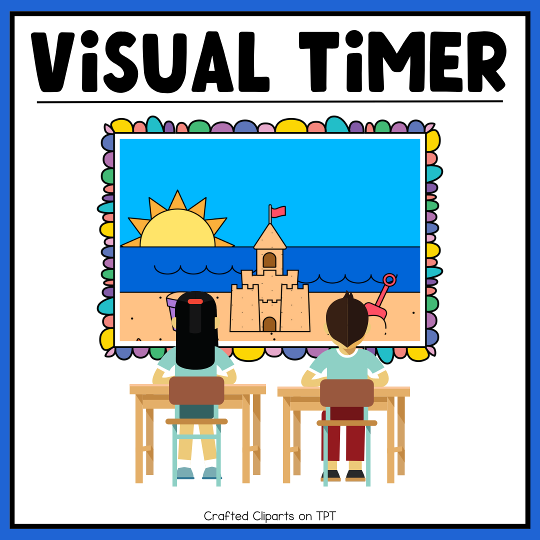 Summer Visual Timer Countdown Classroom Management Tool Transition PPT Video