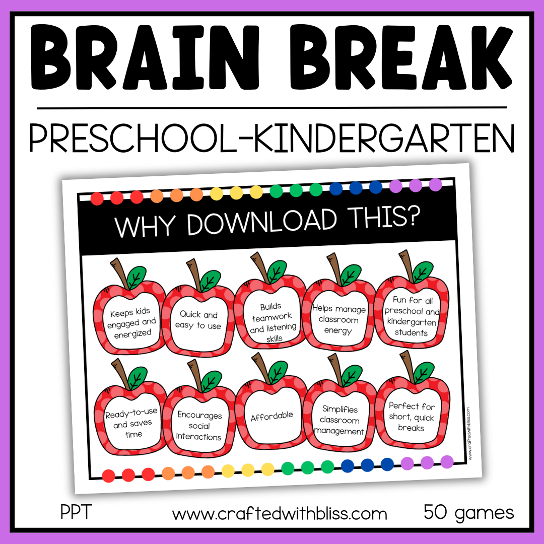 50 Brain Break Games PPT