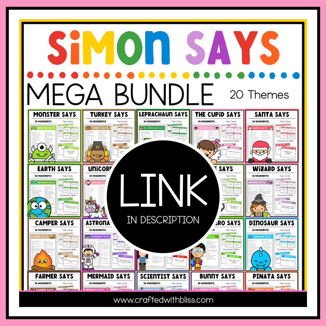 Santa Says Movement Game