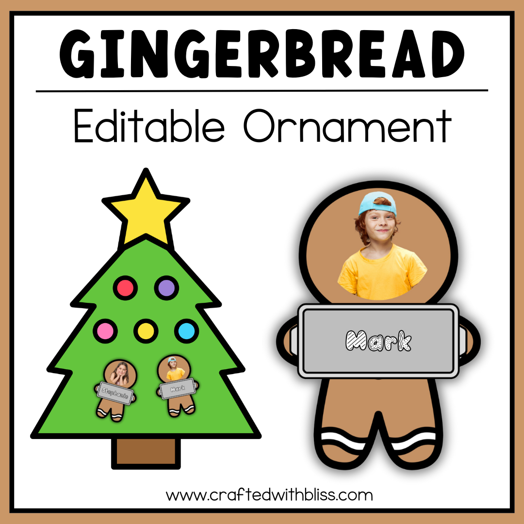 Editable Gingerbread Ornament – Canva Template – CraftedwithBliss editable-gingerbread-ornament-canva-template-craftedwithbliss