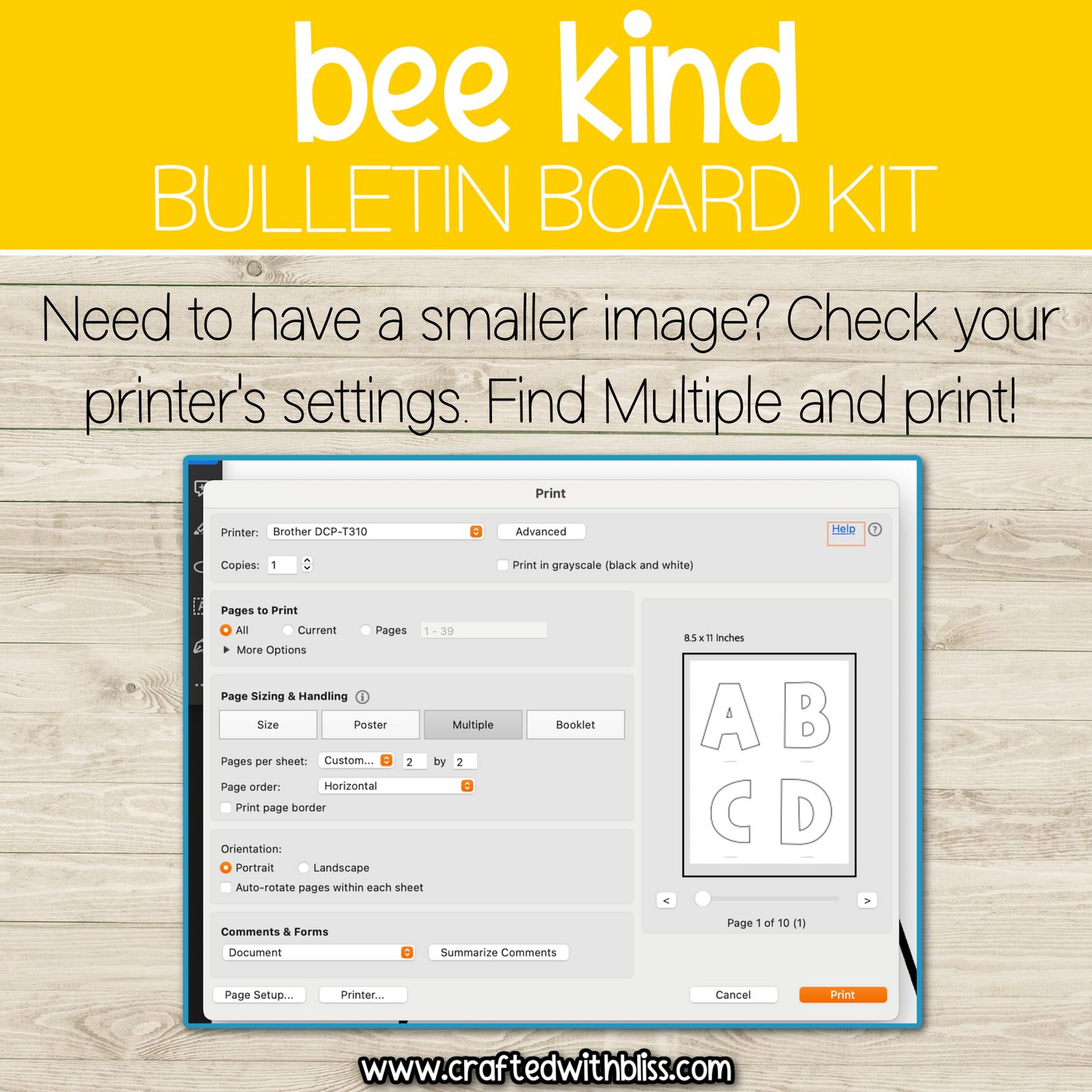 Bee Kind Gnome Bulletin Board Kit Door Classroom Decor Spring April Kindness