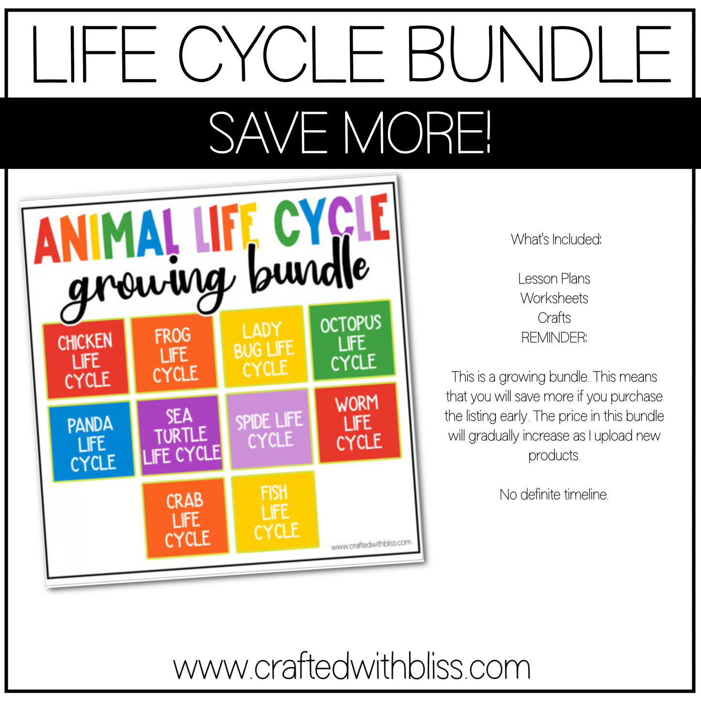 Ladybug Life Cycle Week Unit Plan Science K-2 Craft Worksheet