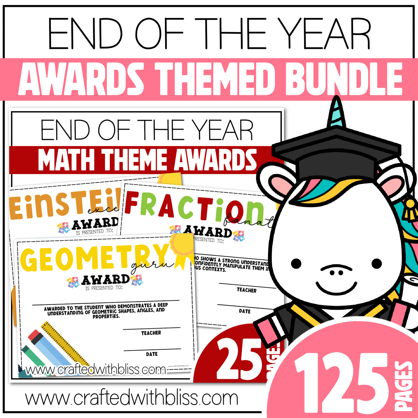 Editable End of the Year Awards Classroom Certificate Theme Part 2