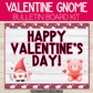 Valentine's Day Gnome Bulletin Board Kit Door Classroom Decor February