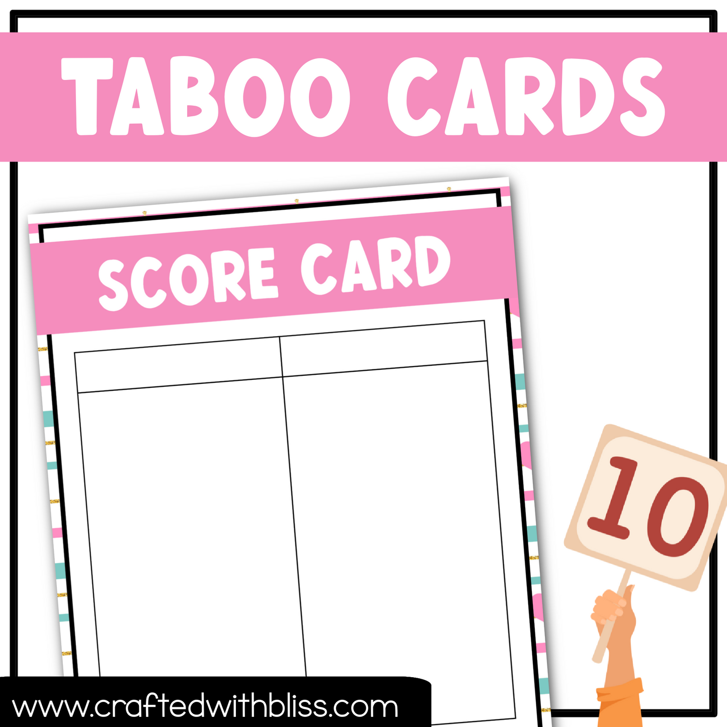Valentine's Day Taboo Game 150 Cards Friends Party Game Night Forbidden Words Game For Adults Printable Ferbruary Team Building Ice Breaker