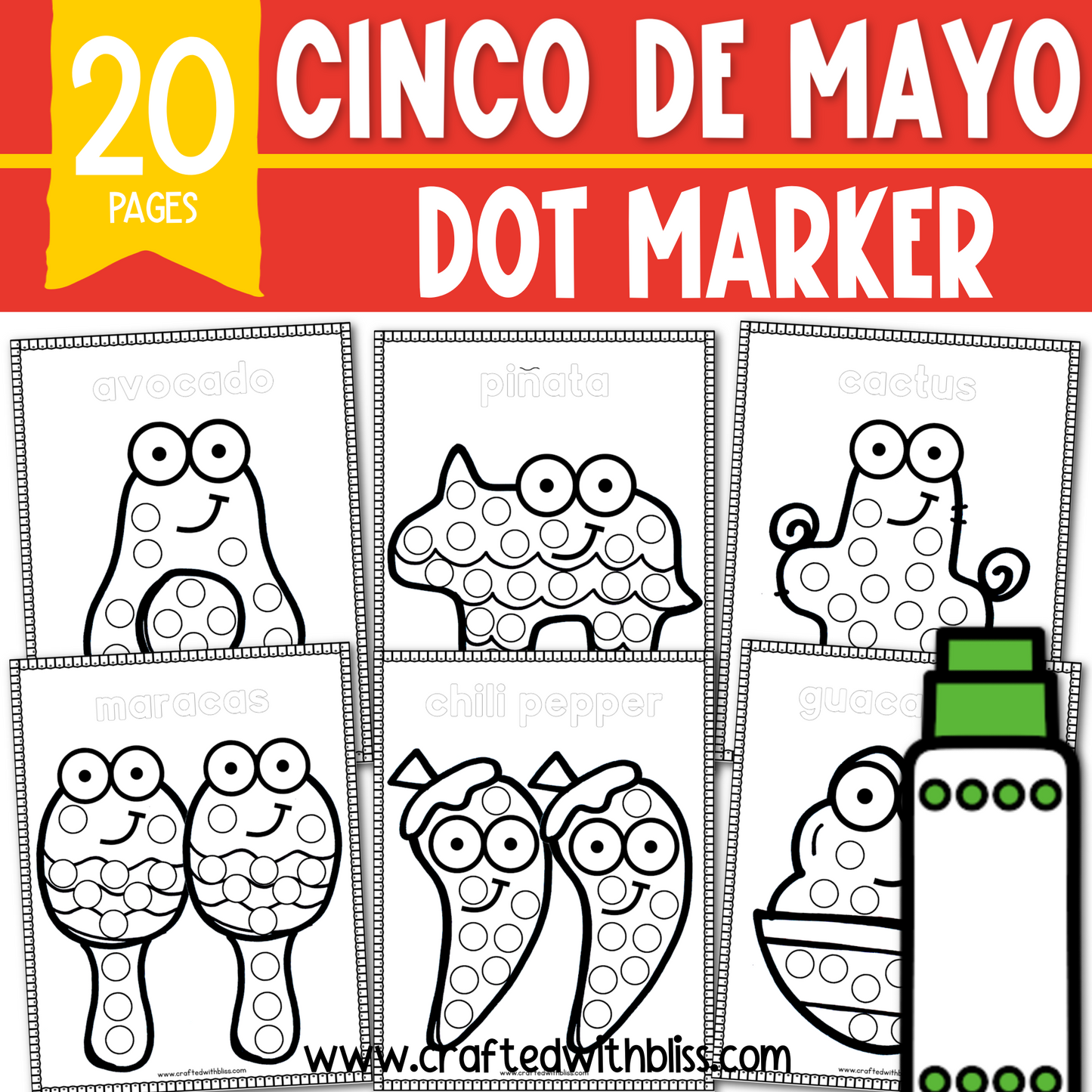 Themed Dot Marker Mega Bundle