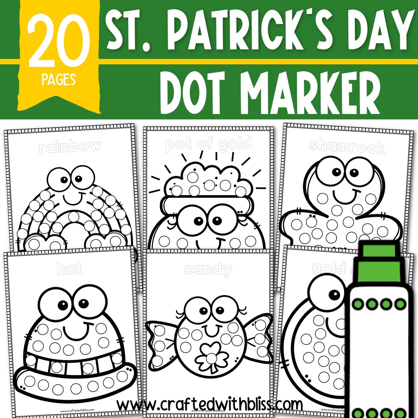 Themed Dot Marker Mega Bundle