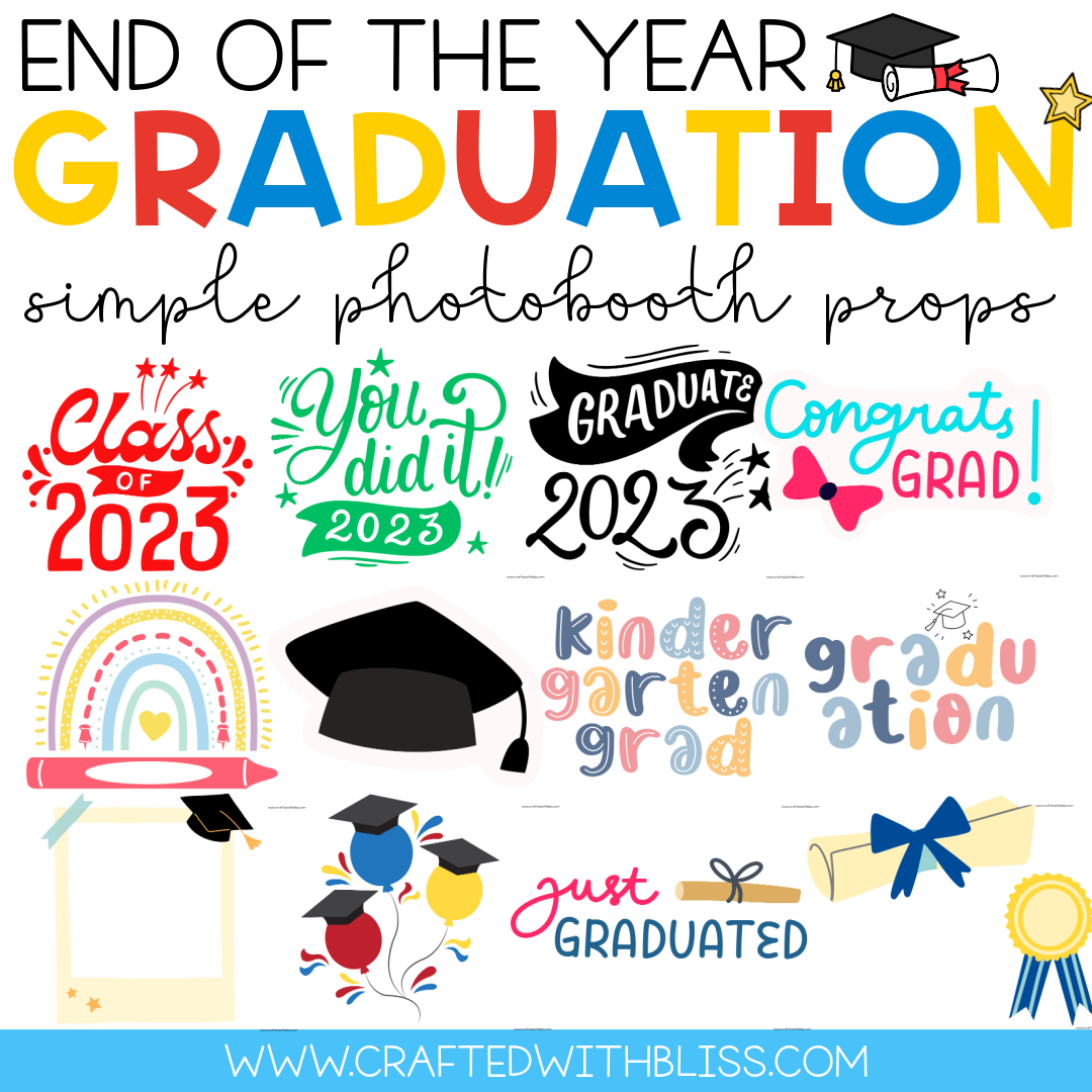 Graduation Kit Bundle Pre-K, Preschool & Kindergarten | End Of The Year