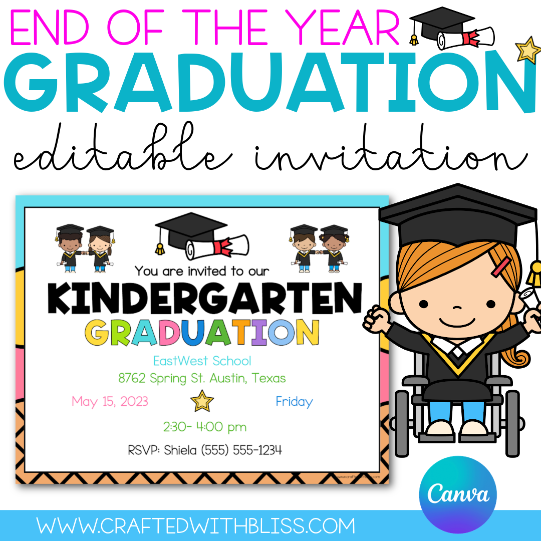 Graduation Kit Bundle Pre-K, Preschool & Kindergarten | End Of The Year