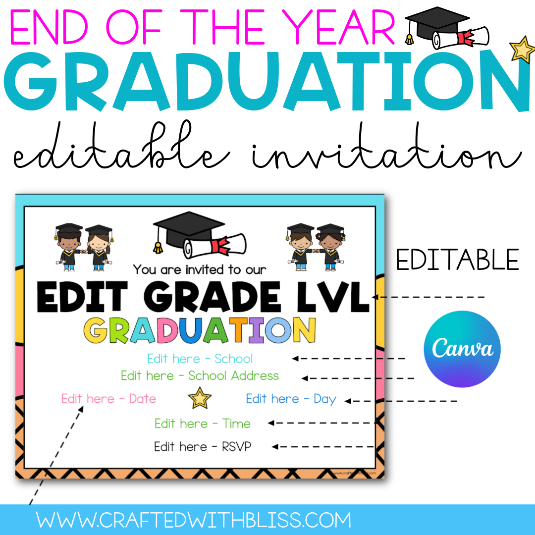 Graduation Kit Bundle Pre-K, Preschool & Kindergarten | End Of The Year