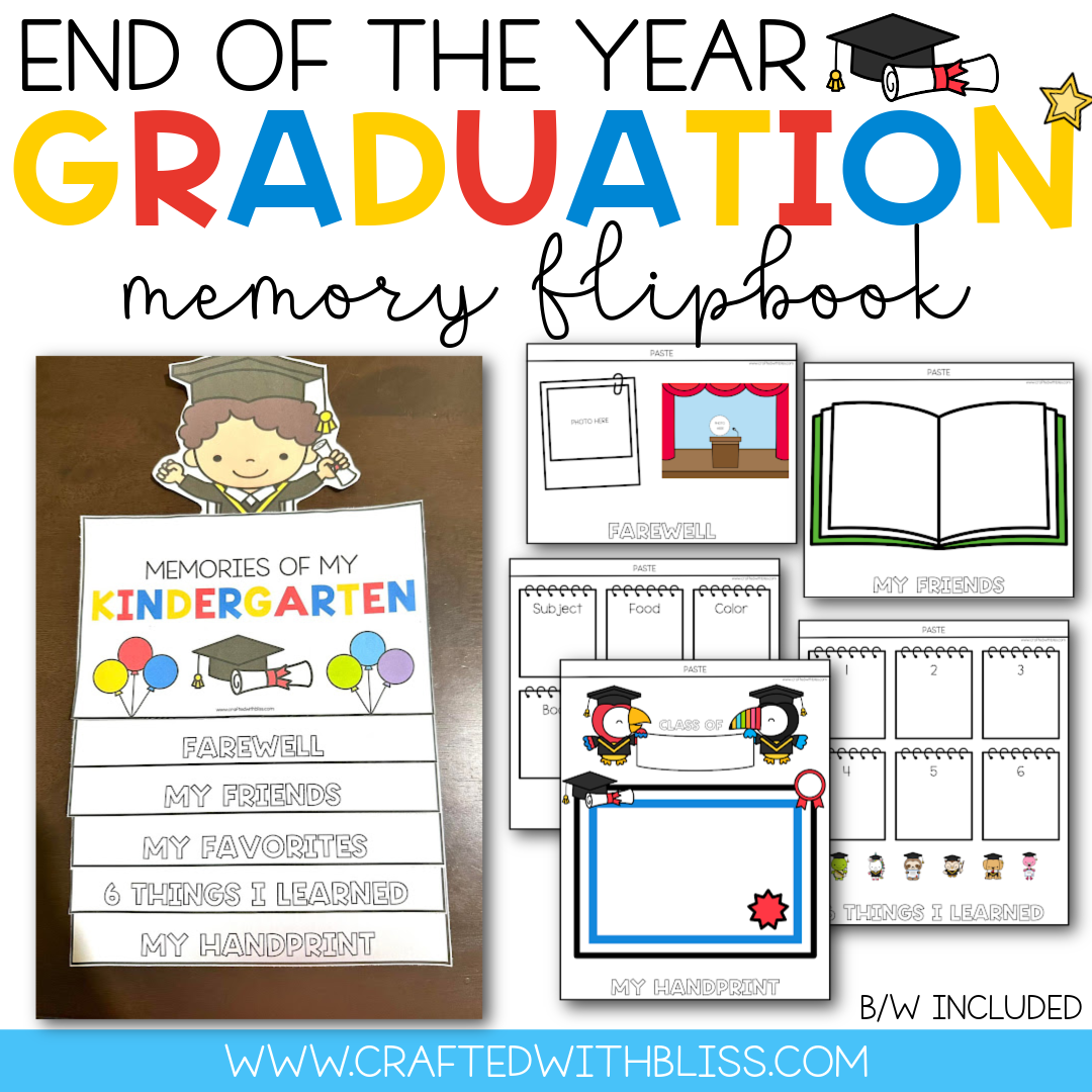 Graduation Kit Bundle Pre-K, Preschool & Kindergarten | End Of The Year