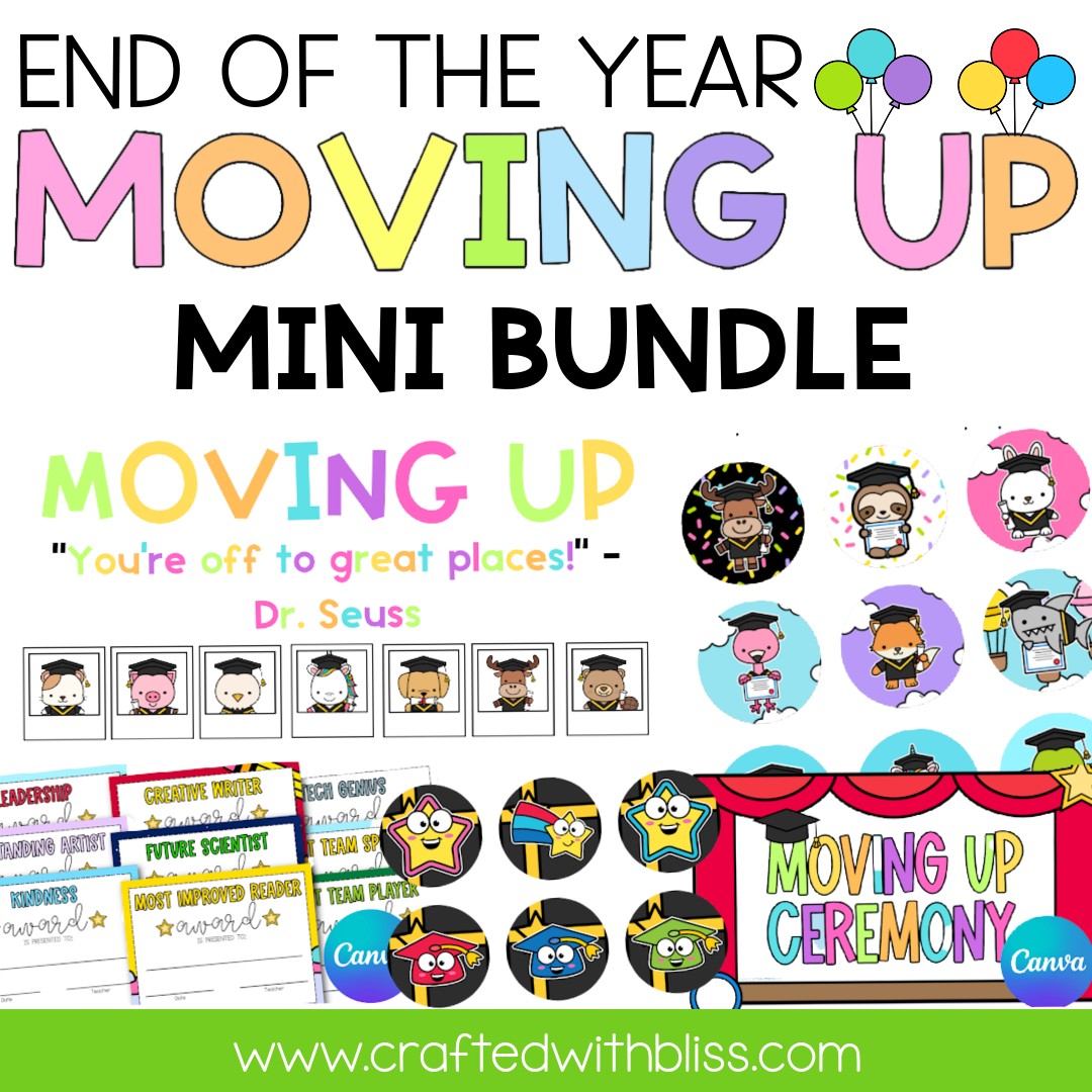 Moving Up Resources Mini Bundle | End of the Year | Graduation