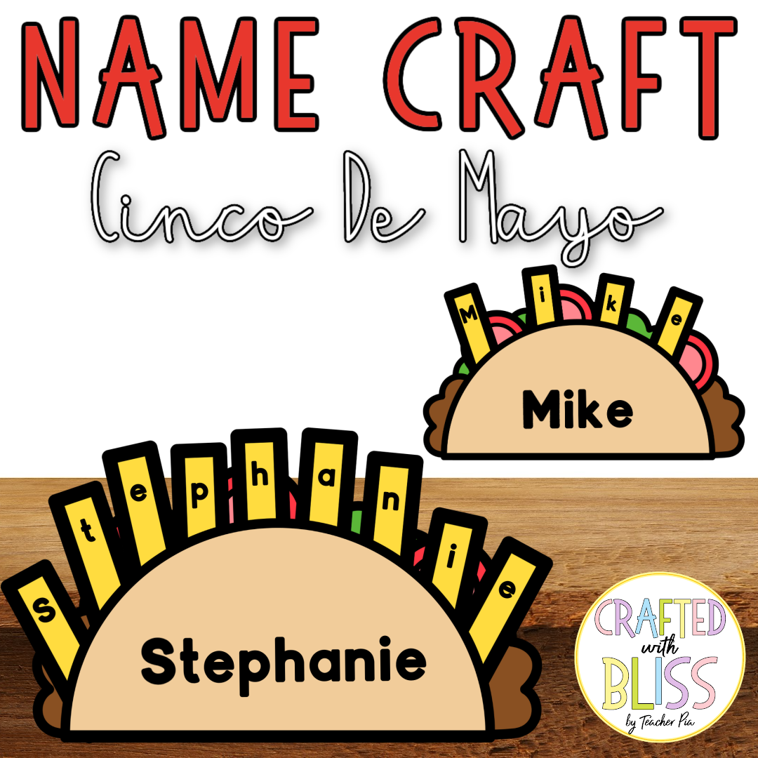 All Year Name Craft For Kids Big Bundle (Preschool, Sped, Kindergarten) Save More with this bundle!