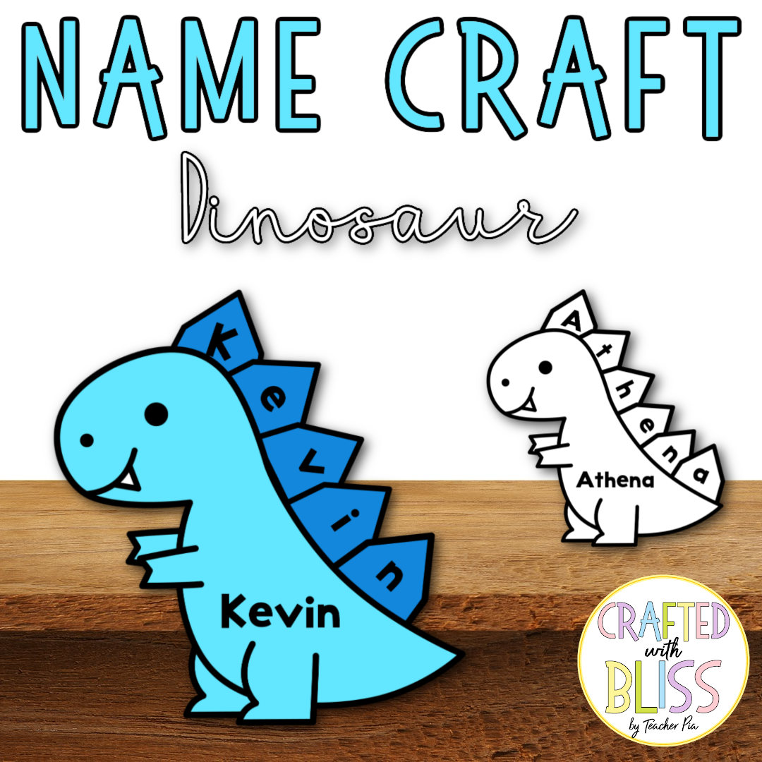 All Year Name Craft For Kids Big Bundle (Preschool, Sped, Kindergarten) Save More with this bundle!