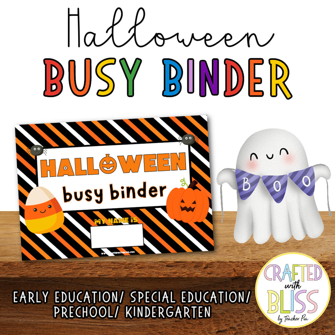 Holidays Busy Book/Binder Bundle SpEd, Toddler and Pre-K