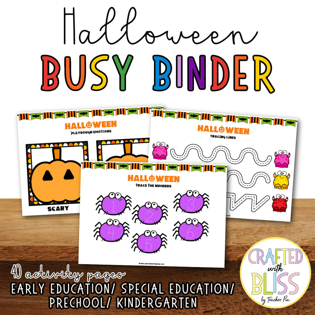 Holidays Busy Book/Binder Bundle SpEd, Toddler and Pre-K