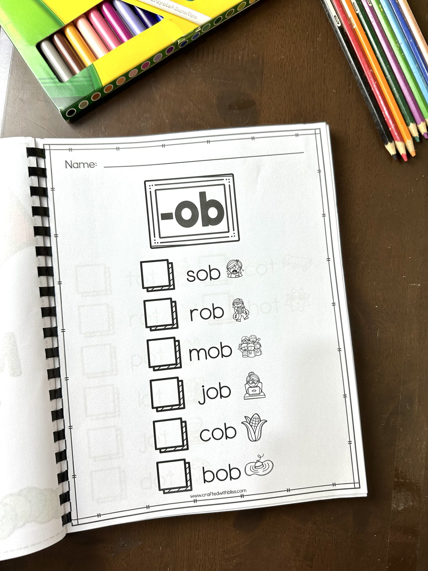 My CVC Activity Book (150+ pages) | Homeschool | Kindergarten | Literacy Center