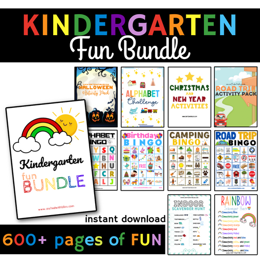 Kindergarten FUN Bundle