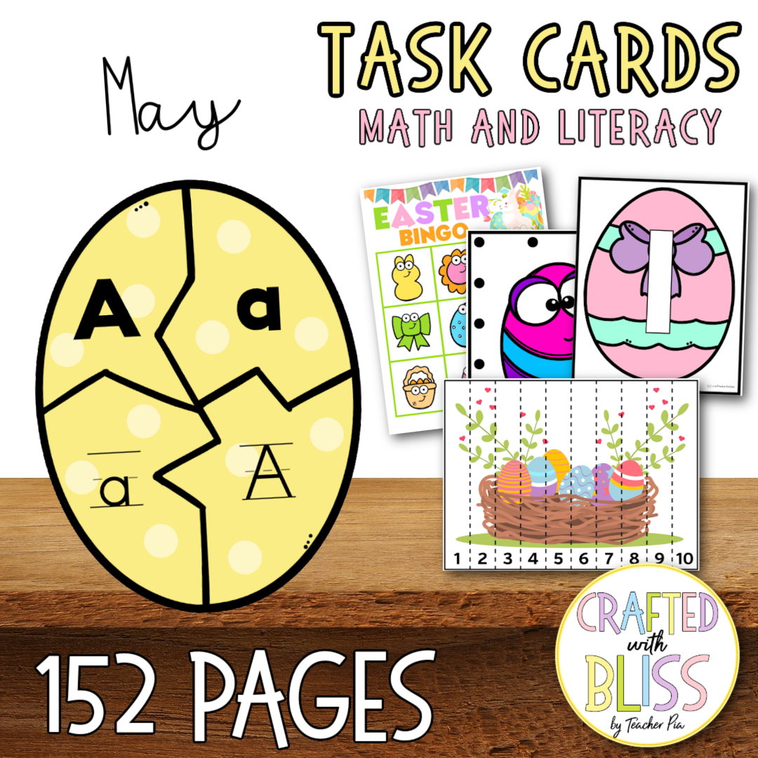 Task Cards Math and Literacy Mega Bundle