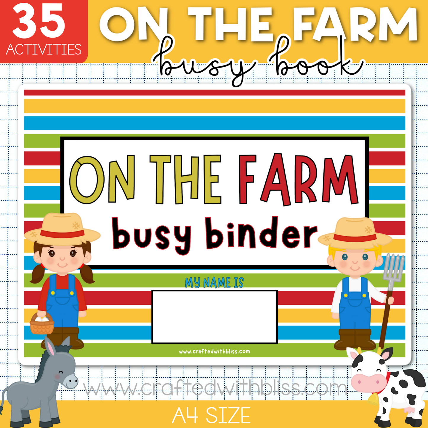 Themed Busy Book/Binder Growing Bundle (SpEd, Toddler and Pre-K) Preschool Busy Book! Save More with this bundle!