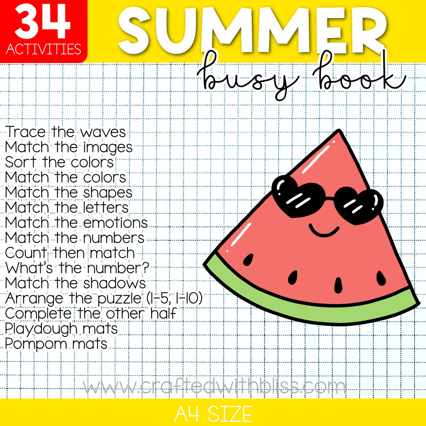 Four Seasons Busy Book/Binder Big Bundle (SpEd, Toddler and Pre-K) Spring, Summer, Fall and Winter! Save More with this bundle!