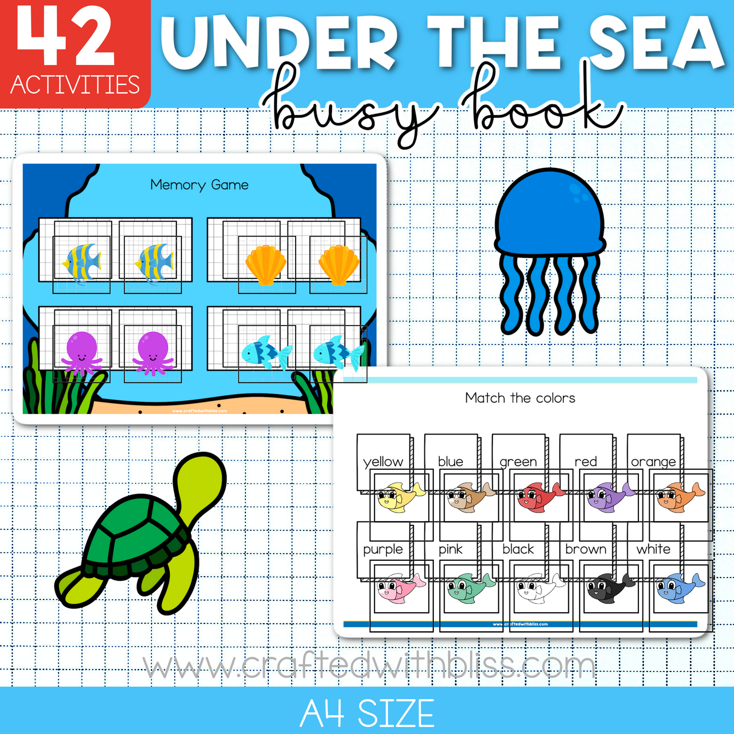 Themed Busy Book Mini Bundle