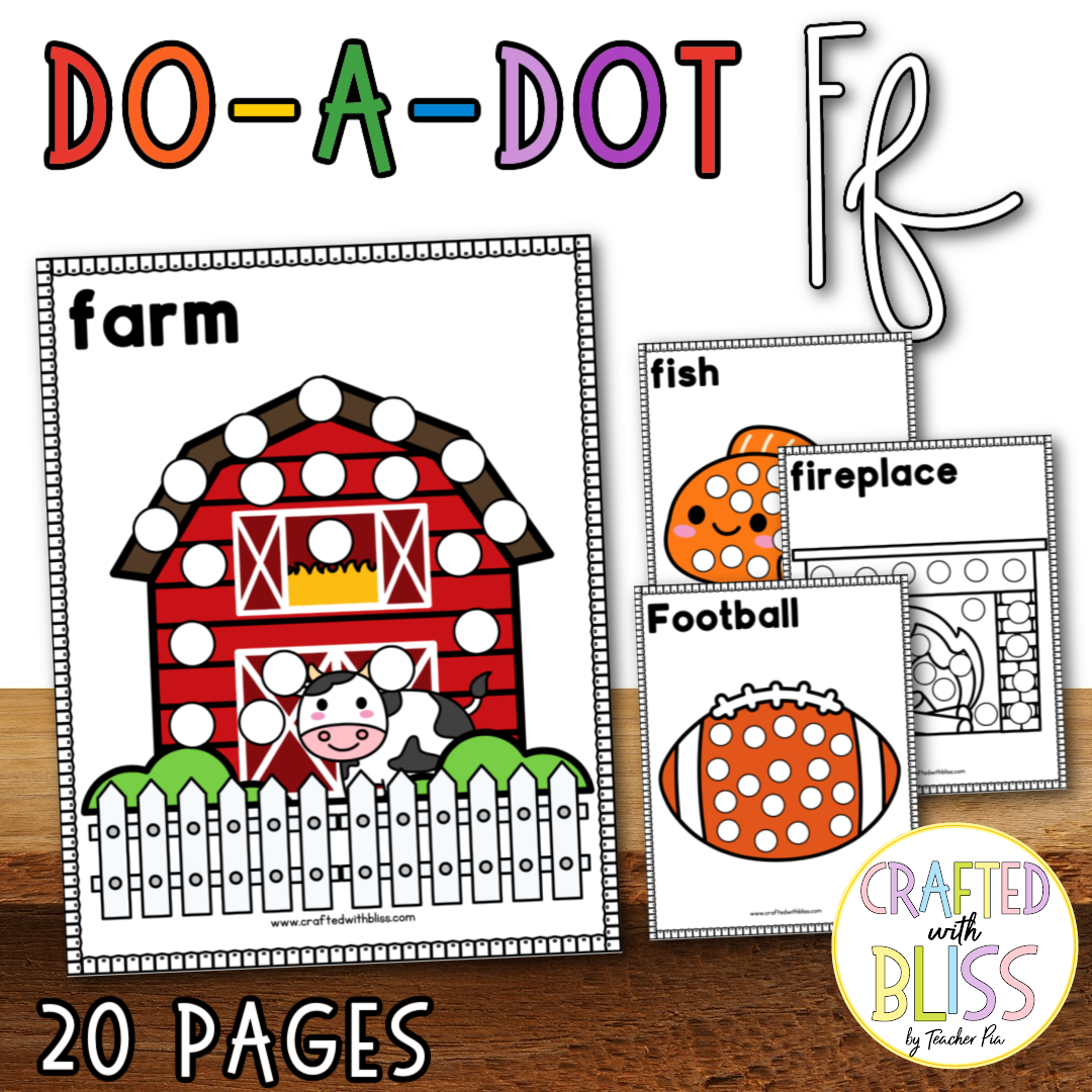 500+ Pages Alphabet Dot Markers Mega Bundle Do-A-Dot (Preschool, Sped, Kindergarten, OT) Save More with this bundle!