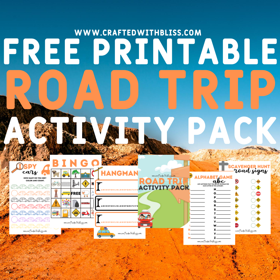 FREE Road Trip Activity Pack For Kids