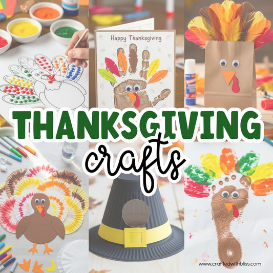 20 Simple Thanksgiving Crafts for Kids and Family Fun