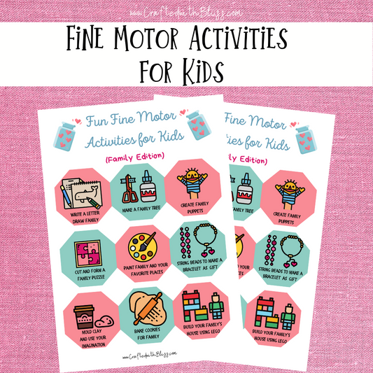 Fine Motor Activities for Kids