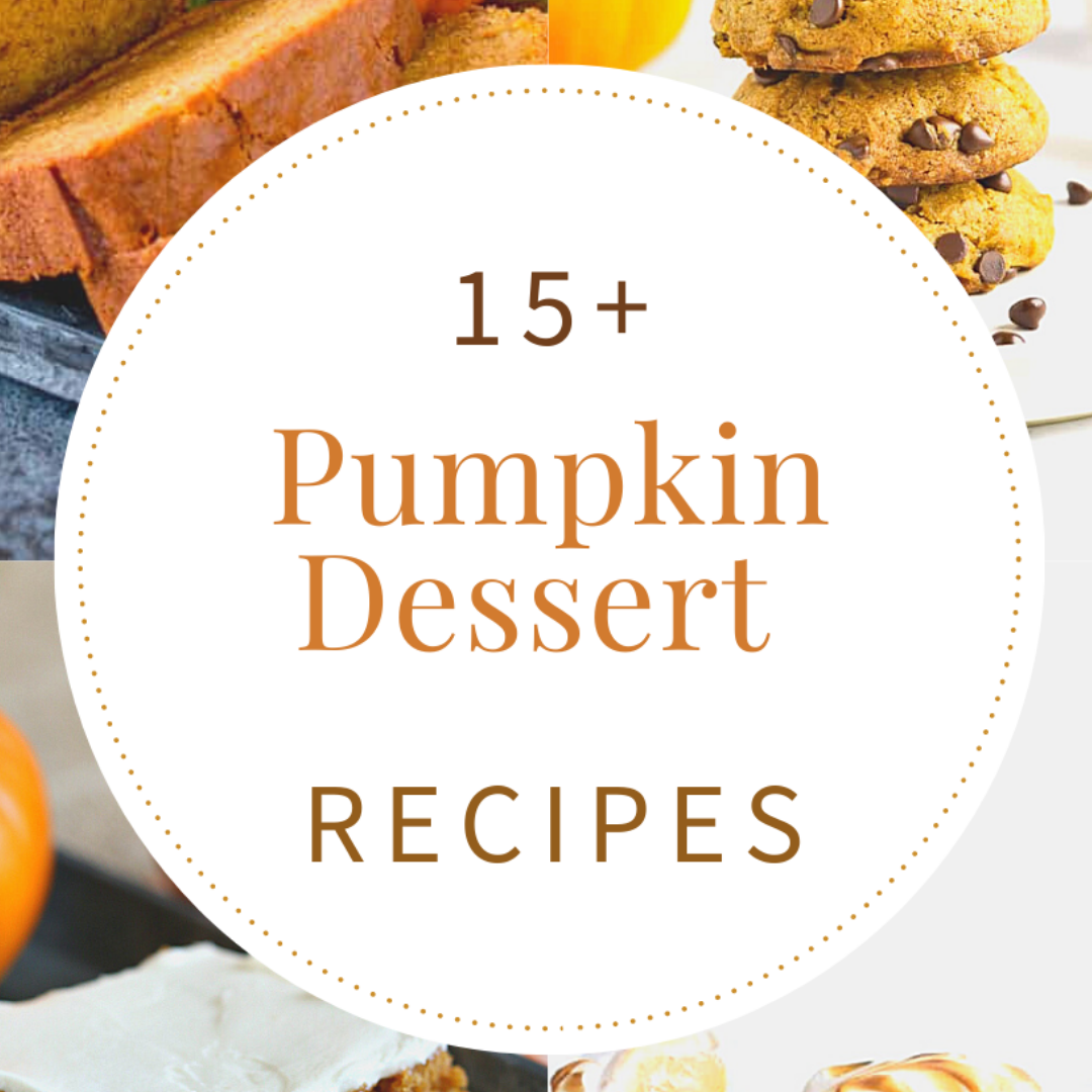 Pumpkin Dessert Recipes CraftedwithBliss   Social 