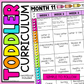 June Month 11 Toddler Curriculum Workbook Homeschool Tot School Daycare