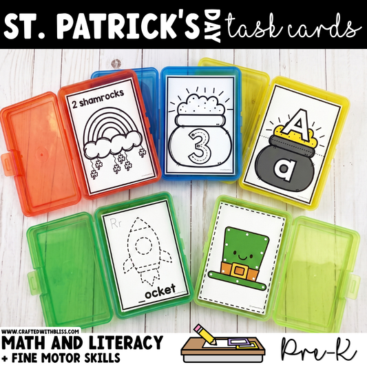 Task Cards Math and Literacy Mega Bundle