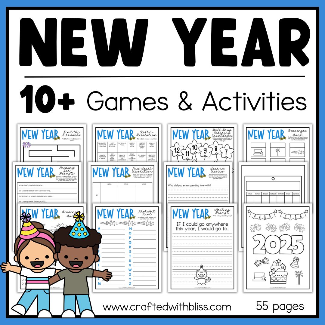 New Years 2026 Games And Activities – CraftedwithBliss