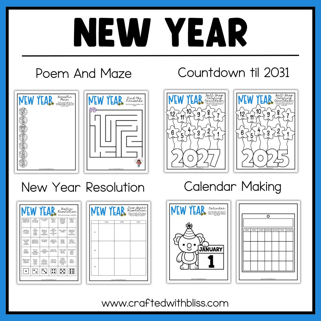 New Years 2026 Games And Activities