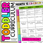 July Month 12 Toddler Curriculum Workbook Homeschool Tot School Daycare
