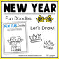 New Years Fun Doodles