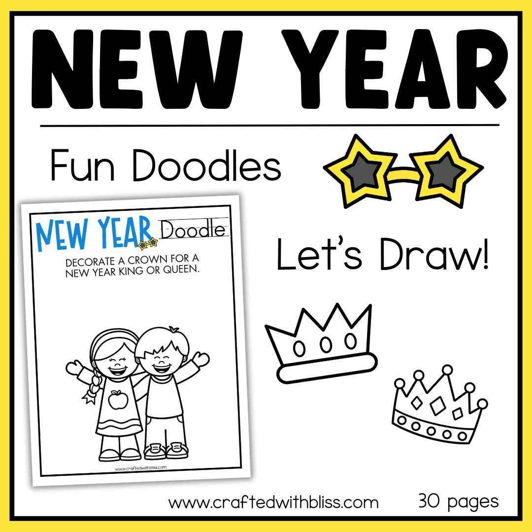 New Years Fun Doodles