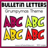 Gr i n c. h Bulletin Board Letters