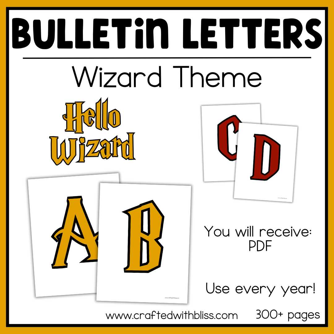 Wizard Bulletin Board Letters