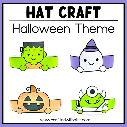 Halloween Craft Hat Crown