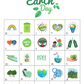 50 Earth Day Bingo Cards (5x5)